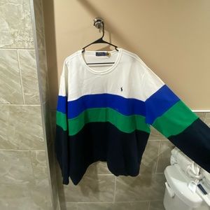 Men's Colorblock Crewneck Pullover